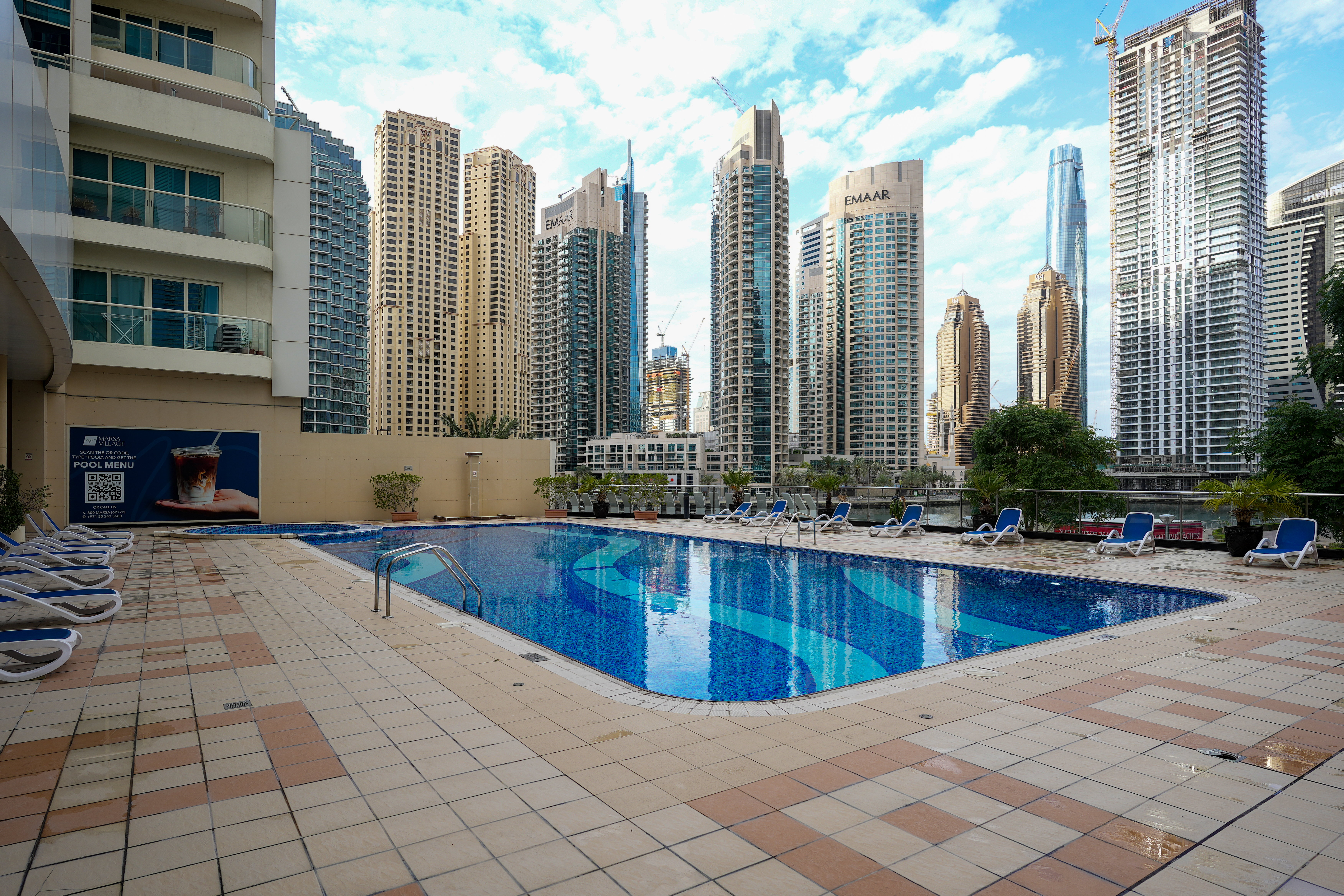 Furnished | Marina View | Near Metro