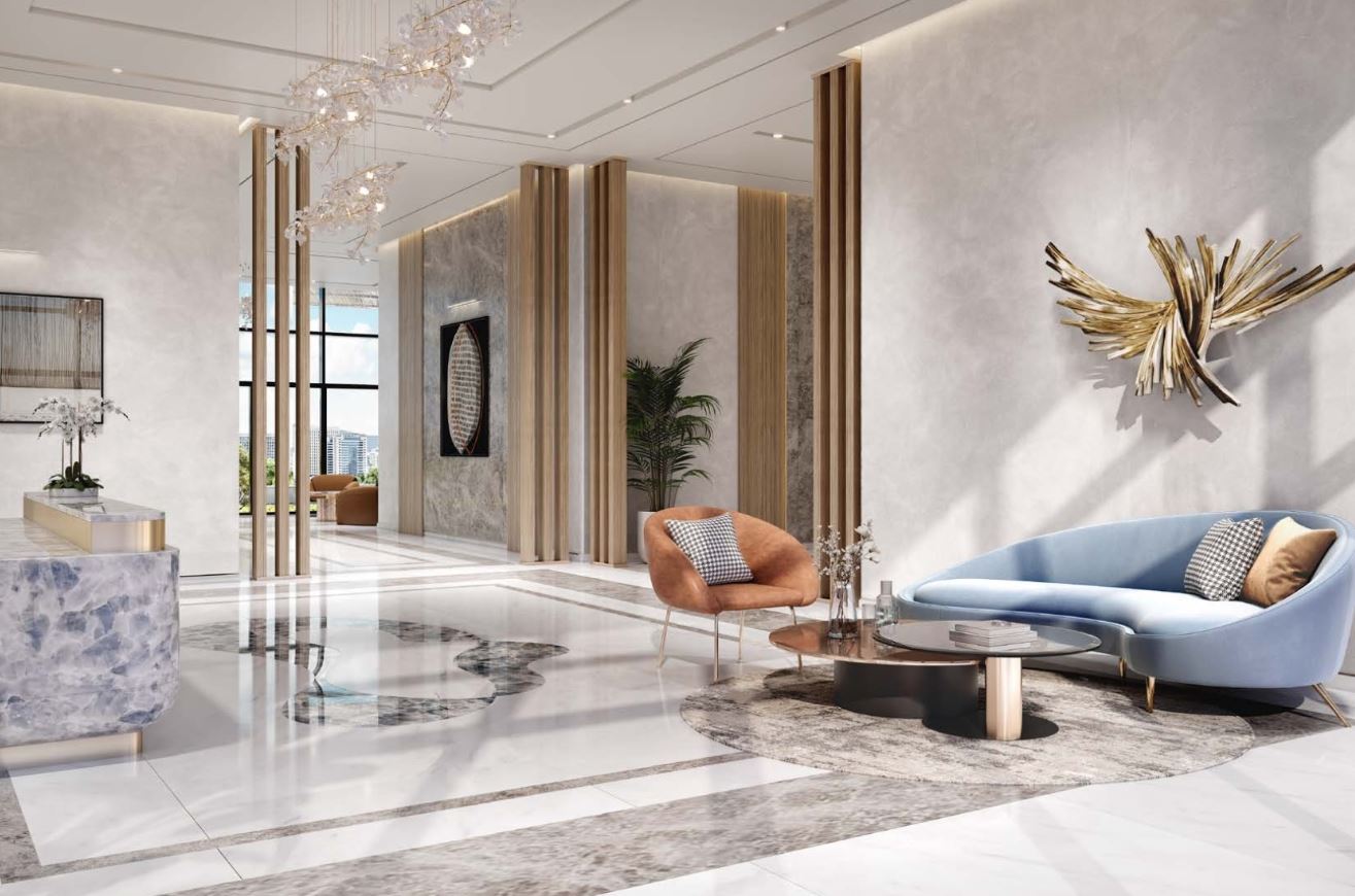 2BR with 2 Balconies | High Floor | Azizi Venice 4 | Prime Investment