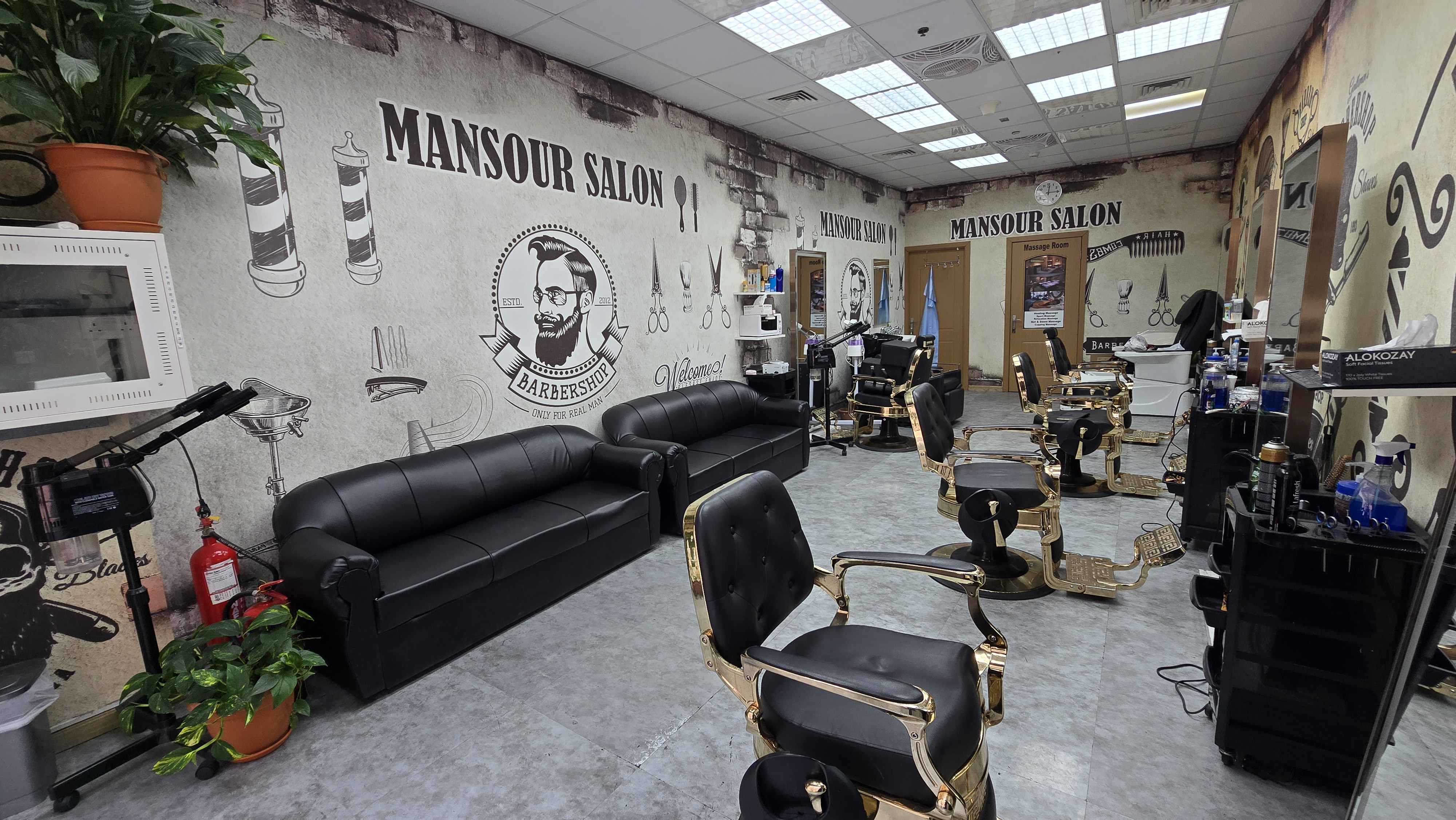 Gents Salon Opportunity | Fully Fitted | No Key Money | Baniyas Road | Near Metro