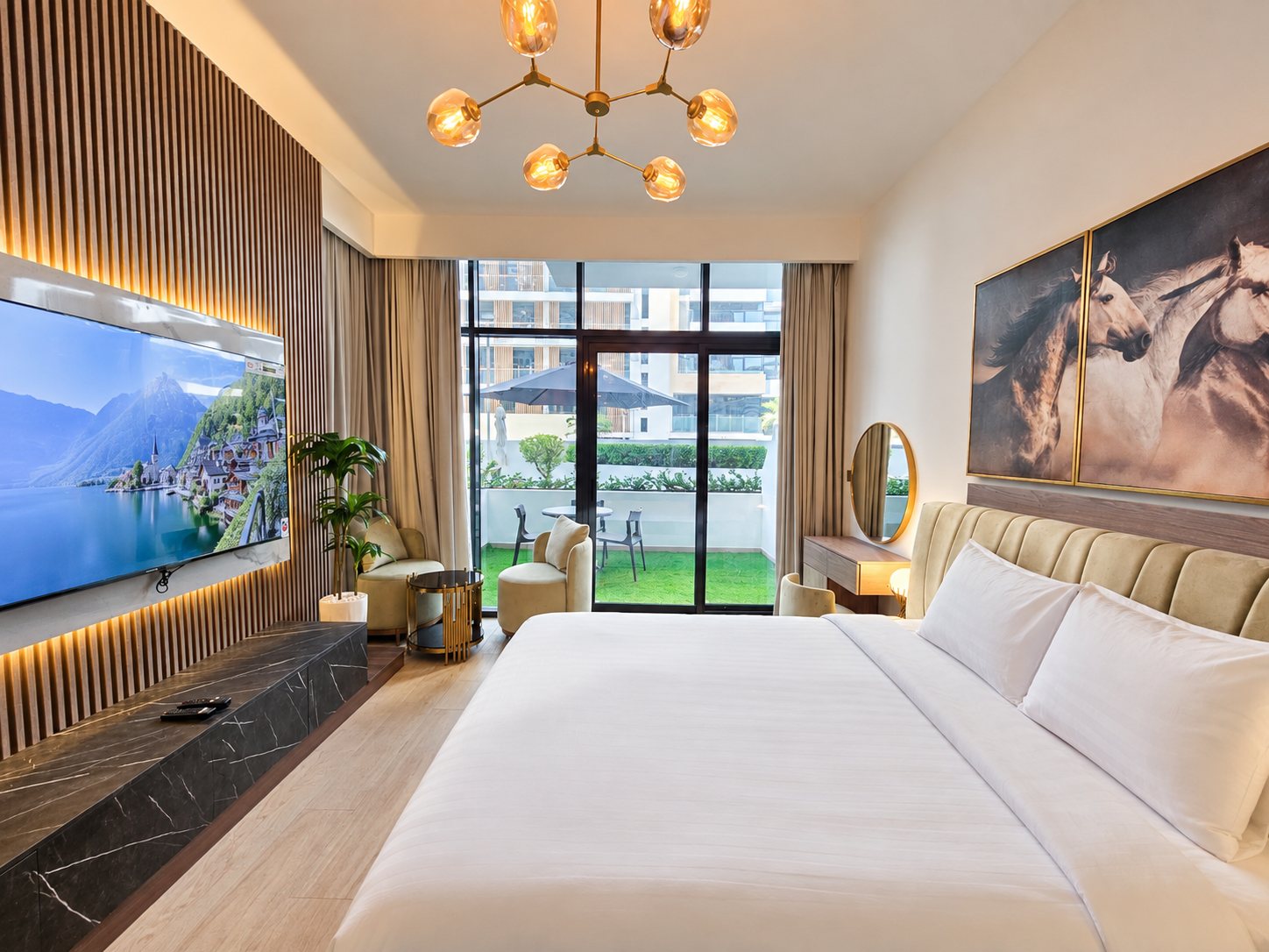 Furnished studio in Azizi Riviera 15