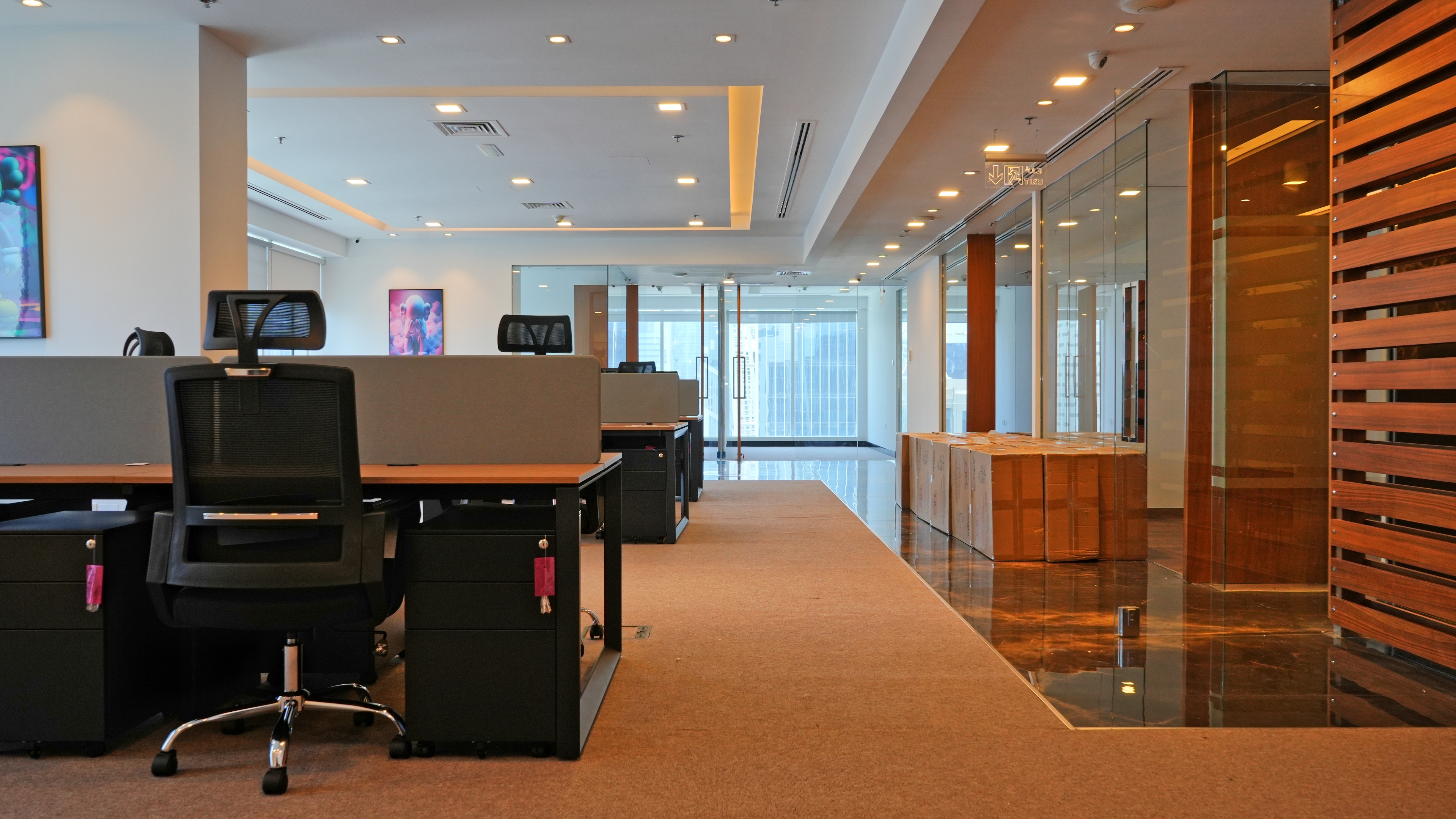 Half-Floor Office | Multiple Chambers | Barnd-New Fit-out & Furniture