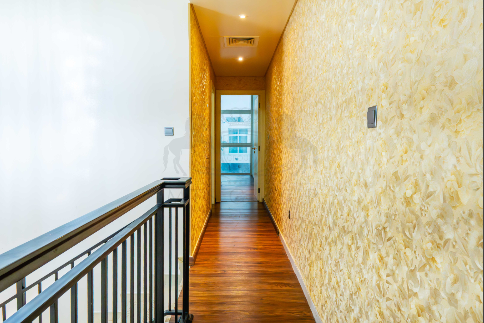 4 cheques | Fully Upgraded | 3BR + Maid | End Unit