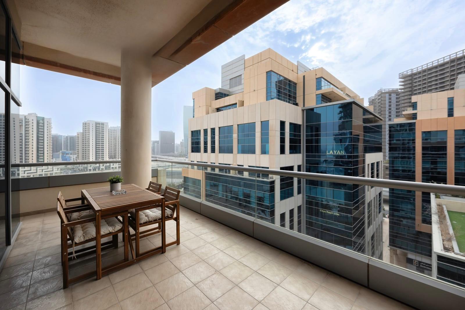 Spacious Studio | Fully Furnished | Large Layout | Balcony | Canal View
