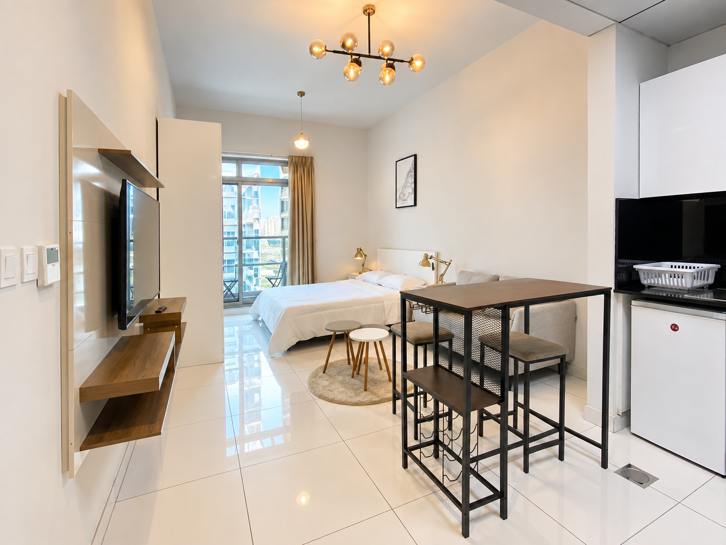 Furnished studio in Plazzo Heights