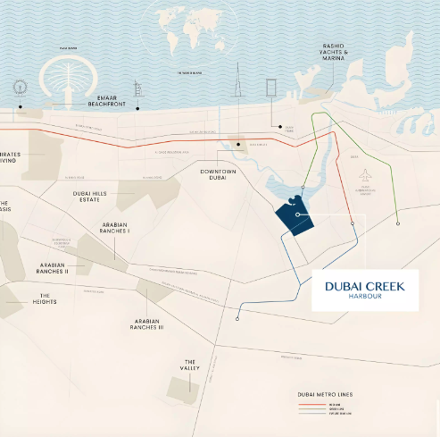 Apartment for Sale in Lyvia by Palace at Dubai Creek Harbour - Dubai