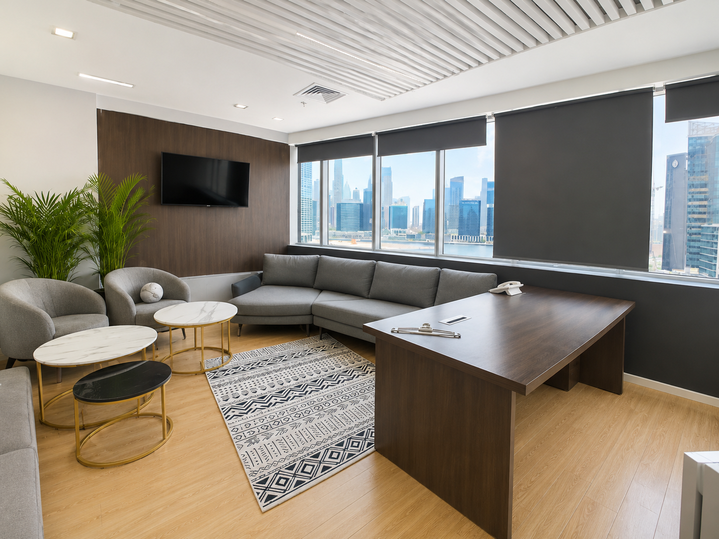 Burj Khalifa and Canal view | Fully Furnished | Premium separate Office